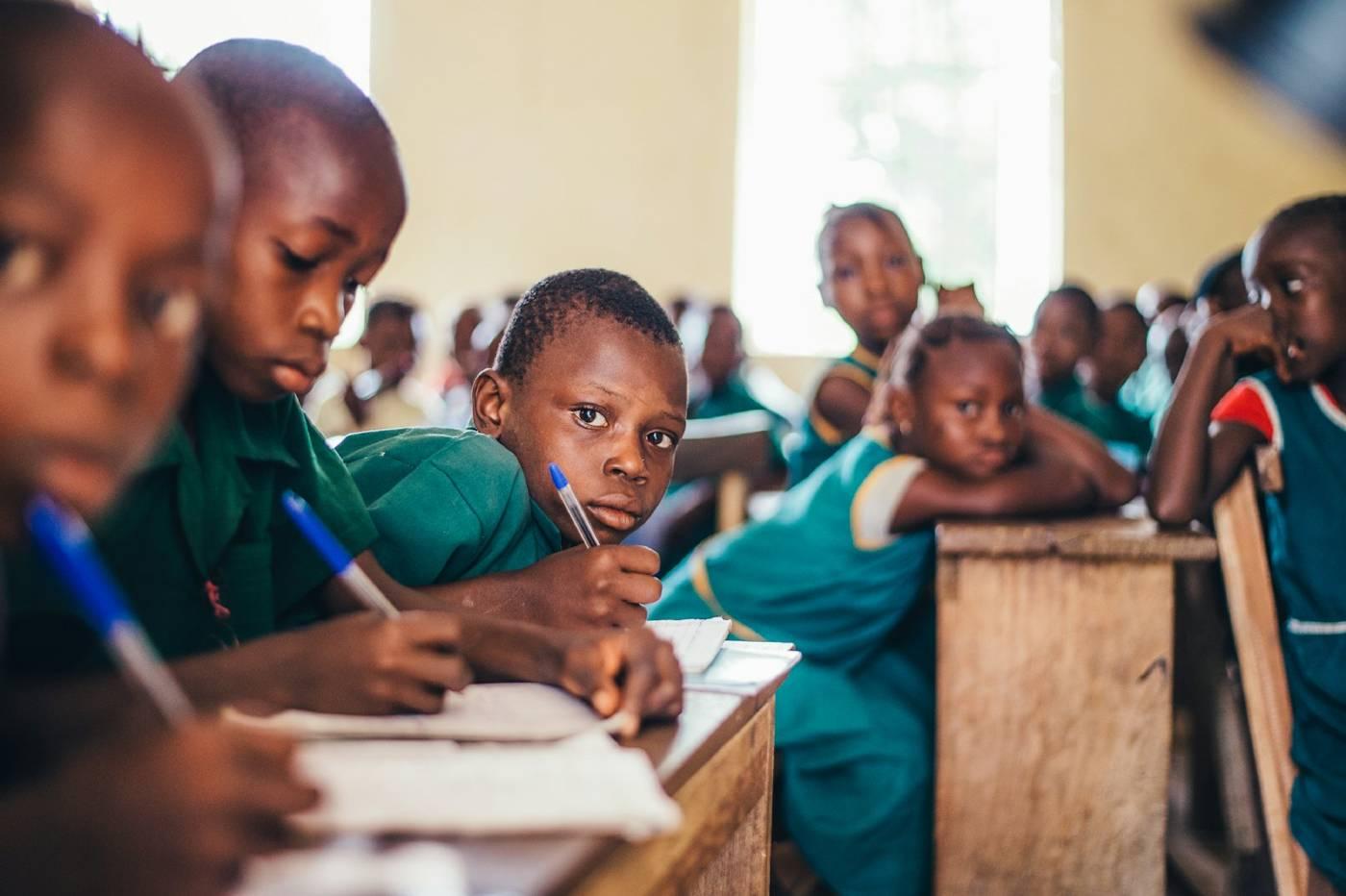 En classe, concentrés